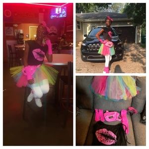 Six Piece 80's Outfit